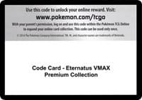 Code Card - Eternatus VMAX Premium Collection - SWSH03: Darkness Ablaze - Pokemon card