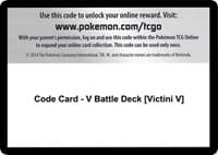 Code Card - V Battle Deck [Victini V] - Miscellaneous Cards & Products - Pokemon card
