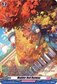 Madder Red Runway (SP) - D-LBT01: Lyrical Melody - Cardfight Vanguard card