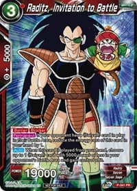 Raditz, Invitation to Battle - Tournament Promotion Cards - Dragon Ball Super: Masters card