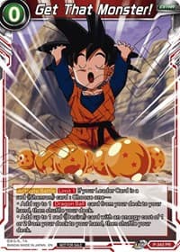 Get That Monster! - Tournament Promotion Cards - Dragon Ball Super: Masters card