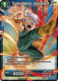 Trunks, Heroic Aspirations - Tournament Promotion Cards - Dragon Ball Super: Masters card