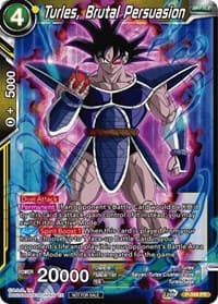 Turles, Brutal Persuasion - Tournament Promotion Cards - Dragon Ball Super: Masters card