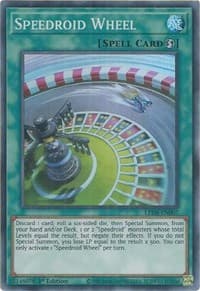 Speedroid Wheel - Legendary Duelists: Synchro Storm - YuGiOh card