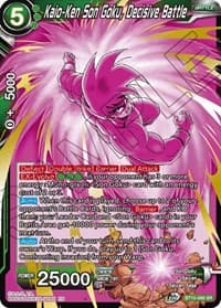 Kaio-Ken Son Goku, Decisive Battle - Saiyan Showdown - Dragon Ball Super: Masters card