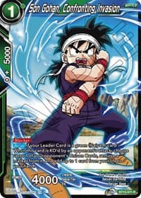 Son Gohan, Confronting Invasion - Saiyan Showdown - Dragon Ball Super: Masters card