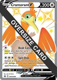 Cramorant V - SWSH086 - Jumbo Cards - Pokemon card