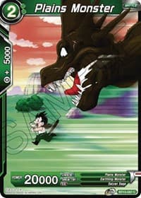 Plains Monster - Saiyan Showdown - Dragon Ball Super: Masters card