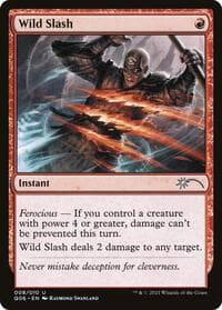 Wild Slash - Unique and Miscellaneous Promos - Magic: The Gathering card