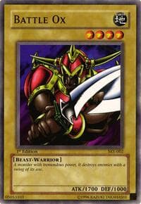Battle Ox - Starter Deck: Kaiba Evolution - YuGiOh card