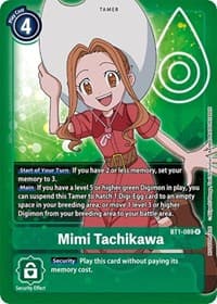 Mimi Tachikawa - BT1-089 (Official Tournament Pack Vol.3) - Release Special Booster 1.0 - Digimon Card Game card