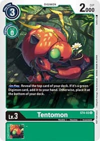 Tentomon (Official Tournament Pack Vol.3) - Starter Deck 04: Giga Green - Digimon Card Game card