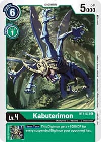 Kabuterimon (Official Tournament Pack Vol.3) - Release Special Booster 1.0 - Digimon Card Game card
