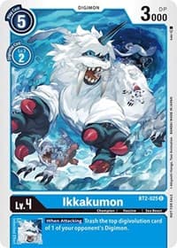 Ikkakumon - BT2-025 (Official Tournament Pack Vol.3) - Release Special Booster 1.0 - Digimon Card Game card