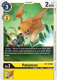 Patamon (Official Tournament Pack Vol.3) - Release Special Booster 1.0 - Digimon Card Game card