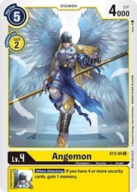 Angemon (Official Tournament Pack Vol.3) - Starter Deck 03: Heaven's Yellow - Digimon Card Game card