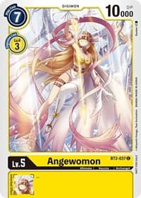 Angewomon - BT2-037 (Official Tournament Pack Vol.3) - Release Special Booster 1.0 - Digimon Card Game card