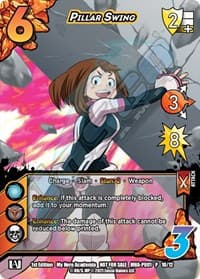 Pillar Swing (Plus Ultra Pack 1) - UniVersus: My Hero Academia Promo Cards - UniVersus card