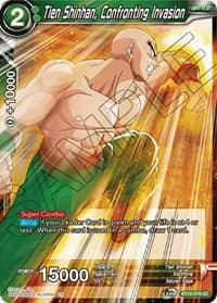 Tien Shinhan, Confronting Invasion - Saiyan Showdown - Dragon Ball Super: Masters card
