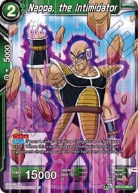 Nappa, the Intimidator - Saiyan Showdown - Dragon Ball Super: Masters card