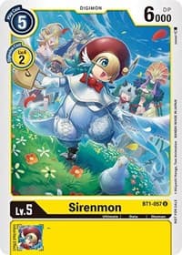 Sirenmon (Winner Pack Double Diamond) - Release Special Booster 1.0 - Digimon Card Game card