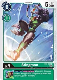 Stingmon (Winner Pack Double Diamond) - Release Special Booster 1.0 - Digimon Card Game card