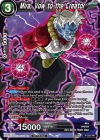 Mira, Vow to the Creator - Tournament Promotion Cards - Dragon Ball Super: Masters card