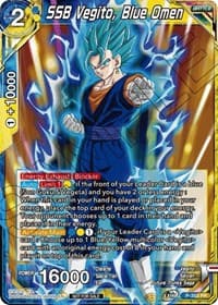 SSB Vegito, Blue Omen - Tournament Promotion Cards - Dragon Ball Super: Masters card