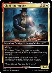 Chief Jim Hopper - Secret Lair Drop Series - Magic: The Gathering card