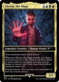 Eleven, the Mage - Secret Lair Drop Series - Magic: The Gathering card