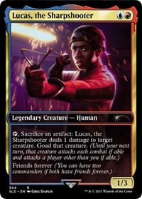 Lucas, the Sharpshooter - Secret Lair Drop Series - Magic: The Gathering card