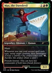 Max, the Daredevil - Secret Lair Drop Series - Magic: The Gathering card