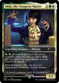 Mike, the Dungeon Master - Secret Lair Drop Series - Magic: The Gathering card