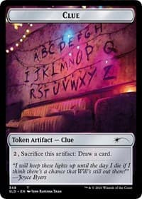 Clue Token - Secret Lair Drop Series - Magic: The Gathering card