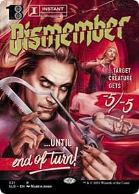 Dismember - Secret Lair Drop Series - Magic: The Gathering card