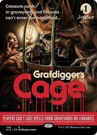 Grafdigger's Cage - Secret Lair Drop Series - Magic: The Gathering card