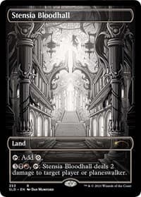 Stensia Bloodhall - Secret Lair Drop Series - Magic: The Gathering card