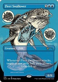Fleet Swallower (Foil Etched) - Secret Lair Drop Series - Magic: The Gathering card