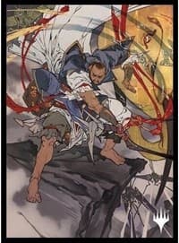 Magic: The Gathering Player's Card Sleeve - Mystical Archives JP Art - Teferi's Protection (80-Pack) - Ensky Card Sleeves - Card Sleeves card