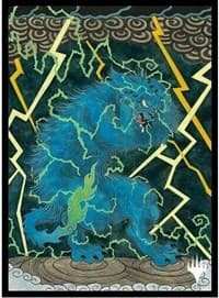 Magic: The Gathering Player's Card Sleeve - Mystical Archives JP Art - Brainstorm (80-Pack) - Ensky Card Sleeves - Card Sleeves card