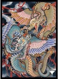 Magic: The Gathering Player's Card Sleeve - Mystical Archives JP Art - Crux of Fate (80-Pack) - Ensky Card Sleeves - Card Sleeves card