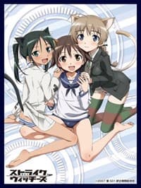 THE KLOCKWORX Sleeve Collection Vol.44: Strike Witches - Lucchini & Miyafuji & Lynne (65-Pack) - Bushiroad Card Sleeves - Card Sleeves card