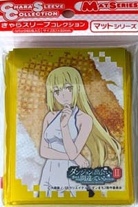 Chara Sleeve Collection: Is It Wrong to Try to Pick Up Girls in a Dungeon? II - Ais (65-Pack) - Movic Imported Card Sleeves - Card Sleeves card