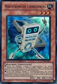 Morphtronic Remoten (German) - "Morphtronische Fernbedienung" - Advent Calendar 2011 (Adventskalender) - YuGiOh card