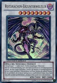 Red Dragon Archfiend (German) - "Rotdrachen-Erzunterweltler" - Advent Calendar 2011 (Adventskalender) - YuGiOh card