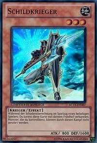 Shield Warrior (German) - "Schildkrieger" - Advent Calendar 2011 (Adventskalender) - YuGiOh card