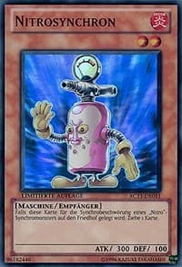 Nitro Synchron (German) - "Nitrosynchron" - Advent Calendar 2011 (Adventskalender) - YuGiOh card
