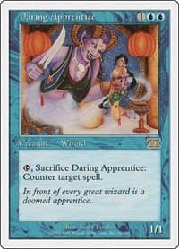 Daring Apprentice - Classic Sixth Edition - Magic: The Gathering card
