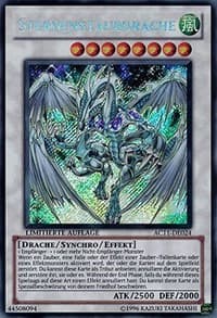 Stardust Dragon (German) - "Sternenstaubdrache" - Advent Calendar 2011 (Adventskalender) - YuGiOh card