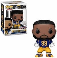 Los Angeles Rams NFL: Aaron Donald - Pop! Vinyl - Funko card
